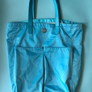 Authentoc LULULEMON Blue Nylon Large Tote Bag